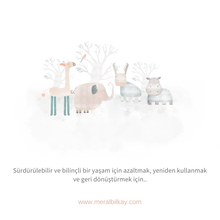 Load image into Gallery viewer, Yıkanabilir Kağıt Çanta Medium